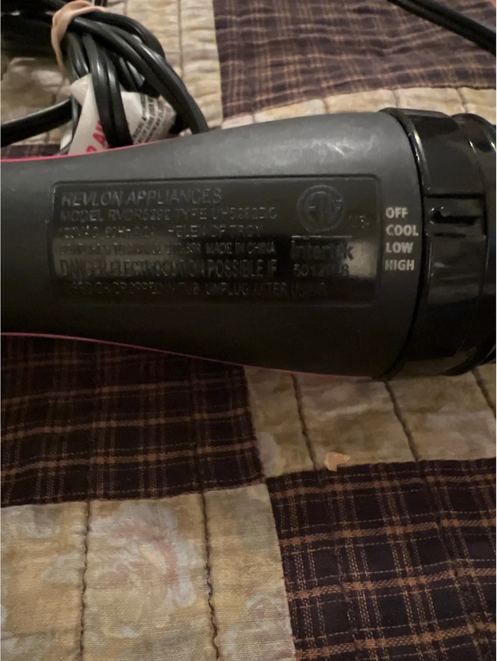 Revlon Hot Air Brush Hair Styler